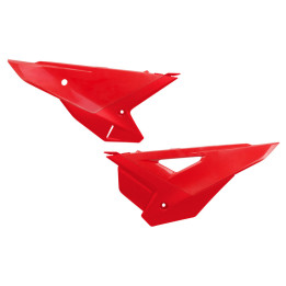 Plaques latérales UFO set complet - rouge | Oxmoto
