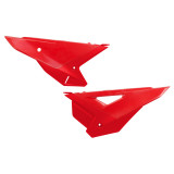 Plaques latérales UFO set complet - rouge | Oxmoto