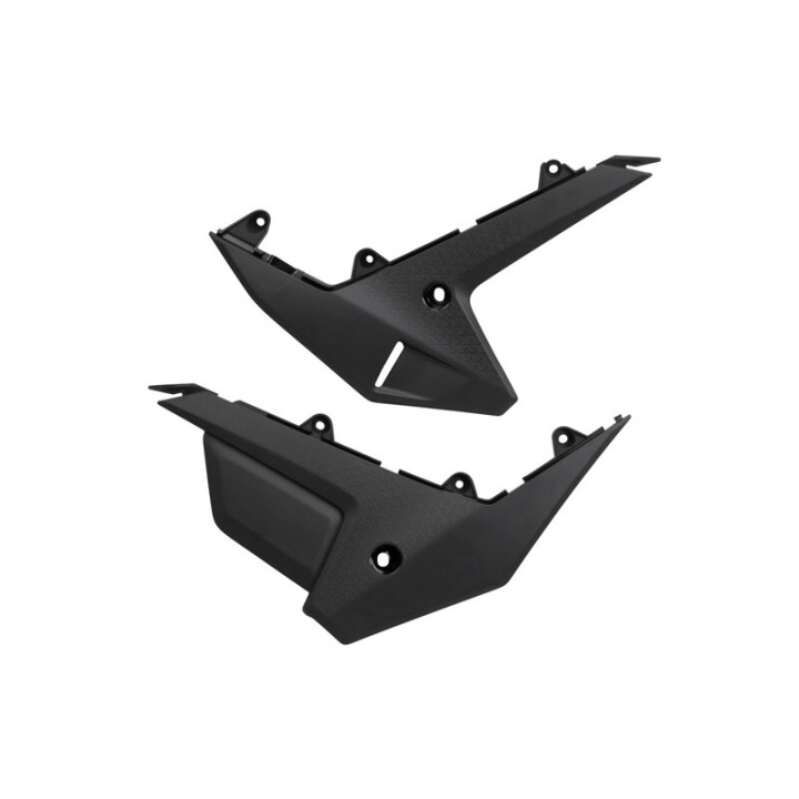 Plaques latérales inférieures UFO - noir | Oxmoto