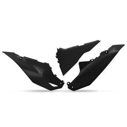Plaques latérales UFO - noir | Oxmoto