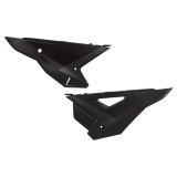 Plaques latérales UFO set complet - noir | Oxmoto