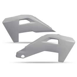 Ouïes de radiateur UFO - gris | Oxmoto