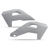 Ouïes de radiateur UFO - gris | Oxmoto