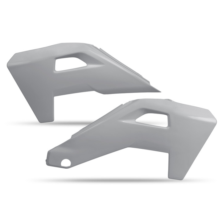 Ouïes de radiateur UFO - gris | Oxmoto