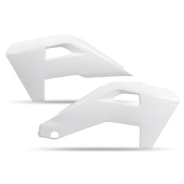 Ouïes de radiateur UFO - blanc | Oxmoto