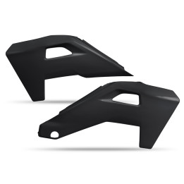 Ouïes de radiateur UFO - noir HU04325#001 | Oxmoto