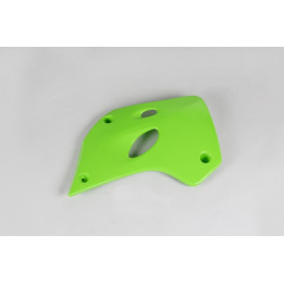 Ouïes de radiateur UFO vert Kawasaki KX80 KA02759#026