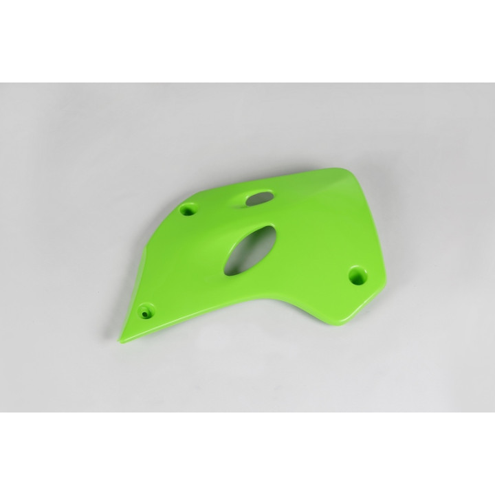 Ouïes de radiateur UFO vert Kawasaki KX80 KA02759#026