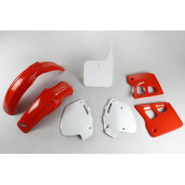 Kit plastique complet OEM 90 UFO - Rouge/Blanc | Oxmoto