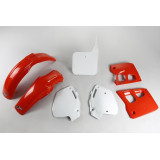 Kit plastique complet OEM 90 UFO - Rouge/Blanc | Oxmoto