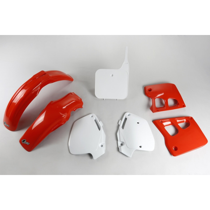 Kit plastique complet OEM 90 UFO - Rouge/Blanc | Oxmoto