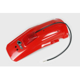 Garde-boue arrière + feu UFO rouge Honda XR600R | Oxmoto