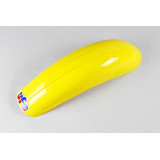 Garde-boue arrière UFO universel small jaune | Oxmoto