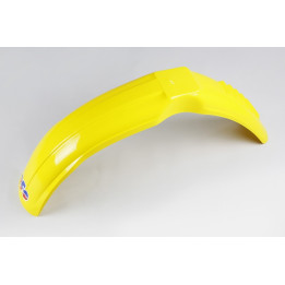 Garde-boue avant UFO large jaune | Oxmoto