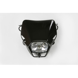 Plaque phare UFO Firefly noir | Oxmoto