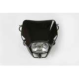Plaque phare UFO Firefly noir | Oxmoto