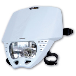 Plaque phare UFO Cruiser blanc | Oxmoto