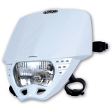 Plaque phare UFO Cruiser blanc | Oxmoto