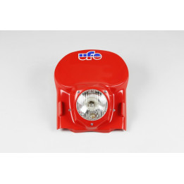 Plaque phare universelle UFO vintage rouge 1978-1989
