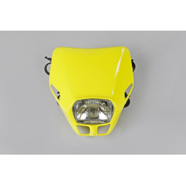 Plaque phare UFO Firefly jaune RM (01-17) | Oxmoto