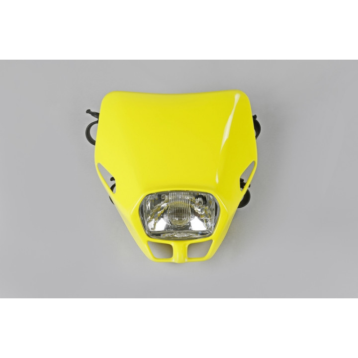 Plaque phare UFO Firefly jaune RM (01-17) | Oxmoto
