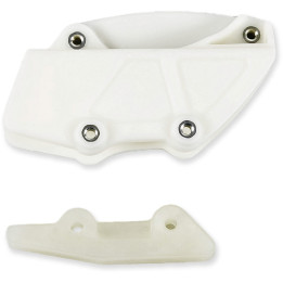 Guide chaîne UFO translucide Honda | Oxmoto