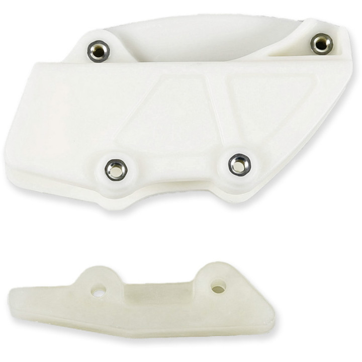 Guide chaîne UFO translucide Honda | Oxmoto