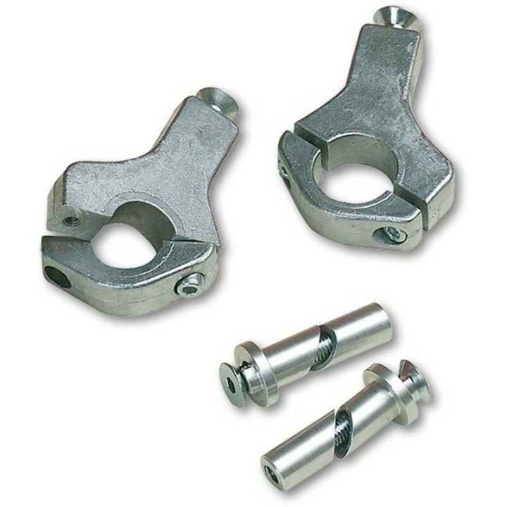 Kit fixation UFO protège-mains Jumpy Ø28mm | Oxmoto