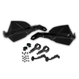 Protège-mains UFO Caiman noir | Oxmoto