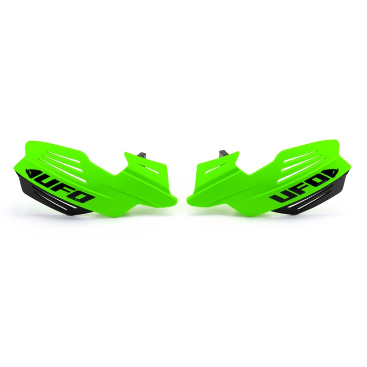 Protège-mains UFO Vulcan vert fluo | Oxmoto