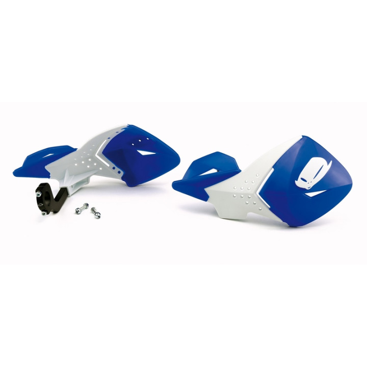 Protège-mains UFO Escalade bleu/blanc | Oxmoto