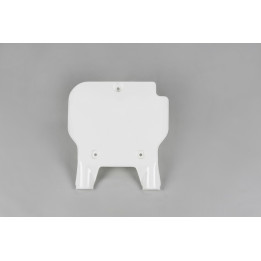 Plaque numéro frontale UFO blanc Kawasaki KX80 | Oxmoto