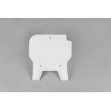 Plaque numéro frontale UFO blanc Kawasaki KX80 | Oxmoto