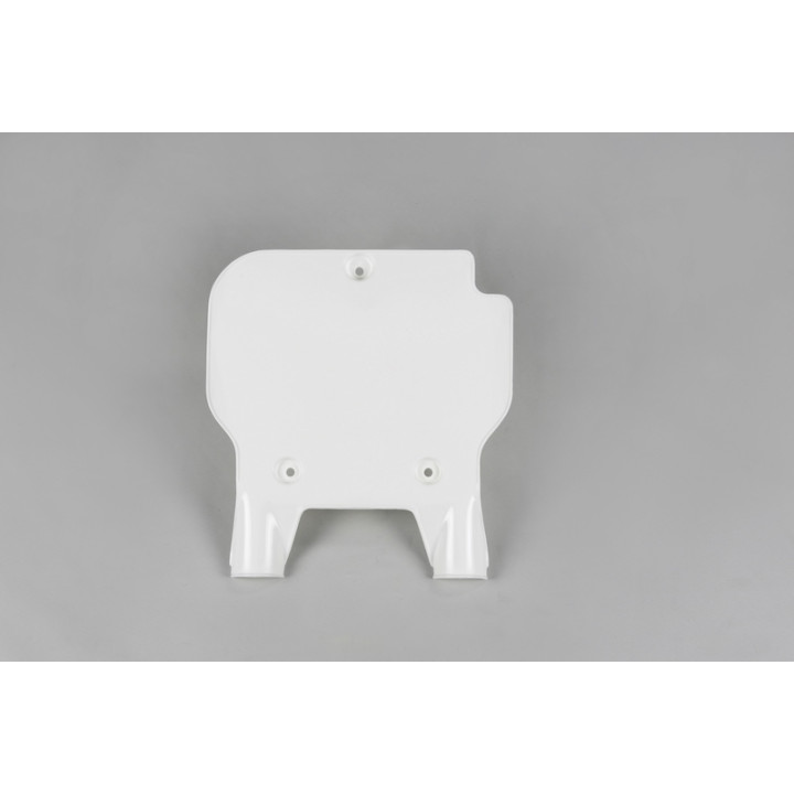 Plaque numéro frontale UFO blanc Kawasaki KX80 | Oxmoto