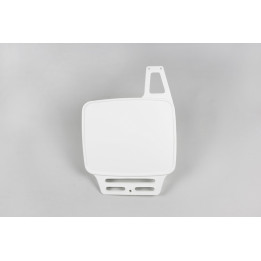 Plaque numéro frontale UFO blanc KTM ME08045#W | Oxmoto