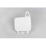 Plaque numéro frontale UFO blanc KTM ME08045#W | Oxmoto