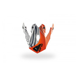 Visiere DE casque UFO shock orange | Oxmoto