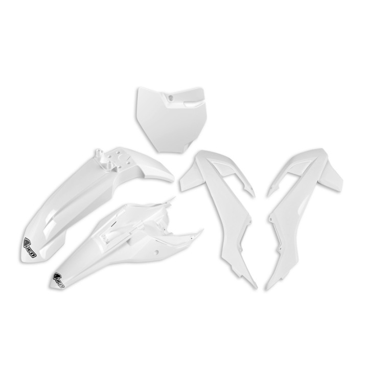 Kit plastiques UFO blanc Gas Gas MC | Oxmoto