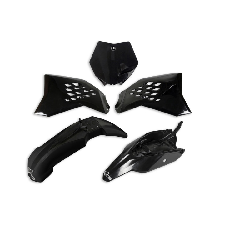Kit plastiques UFO noir KTM SX | Oxmoto