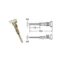 Cosse mâle générique Bihr Ø0,85mm²/1,25mm² | Oxmoto