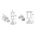Jeu de connectiques 2 voies 110 ML Bihr type origine Ø0,5mm²/0,85mm² - 5 jeux complets