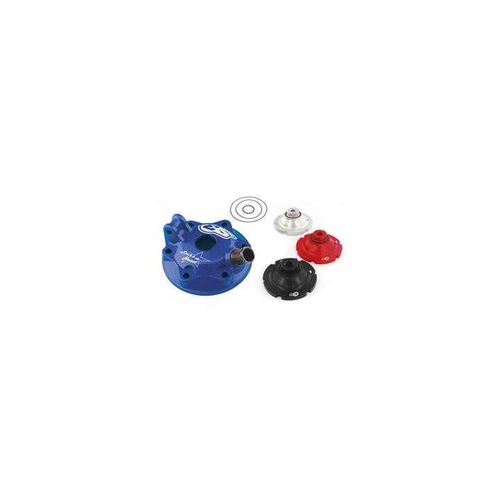 Kit culasse et inserts s3 stars head aluminium bleu sherco se300