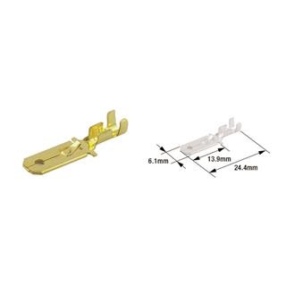 Cosse mâle électrique Tourmax type 250 | Oxmoto
