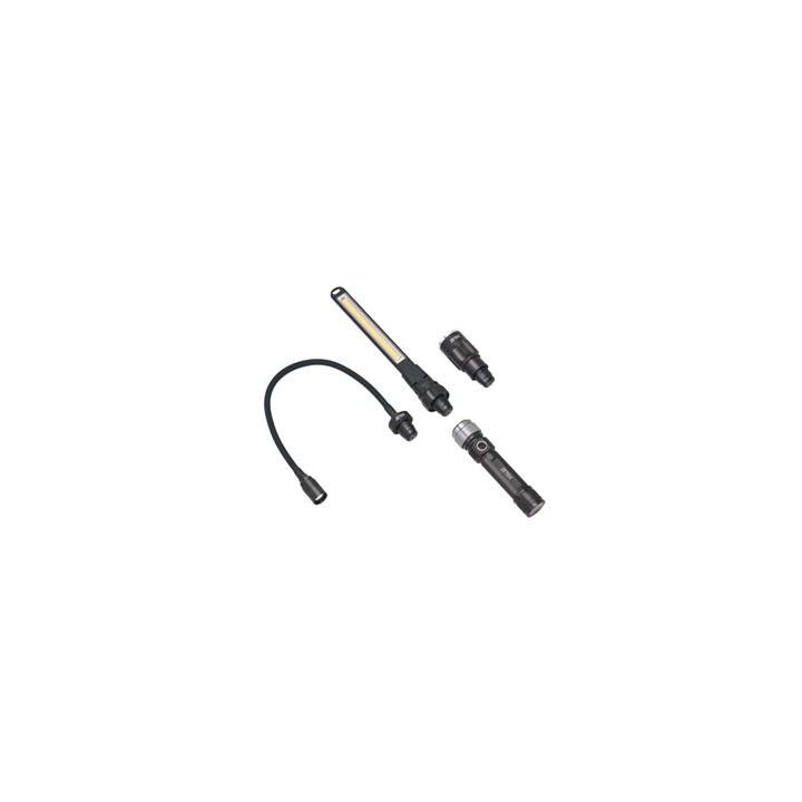 Lampe rechargeable ZECA led 3 en 1 | Oxmoto