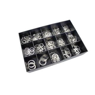 Coffret rondelles alu Bihr 400 pièces | Oxmoto