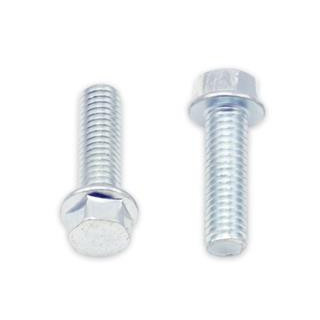 Vis à bride Bolt tête hexagonale 8mm M6x1x20mm 10 pièces