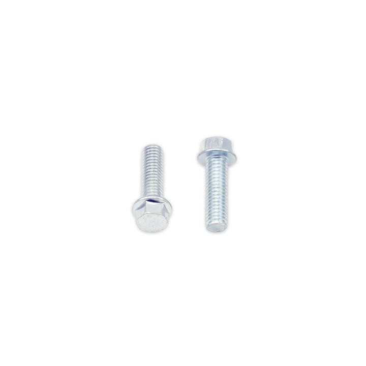 Vis à bride Bolt tête hexagonale 8mm M6x1x20mm 10 pièces