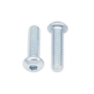 Vis tête bombée épaisse Bolt M8x1,25x30mm 10 pièces | Oxmoto