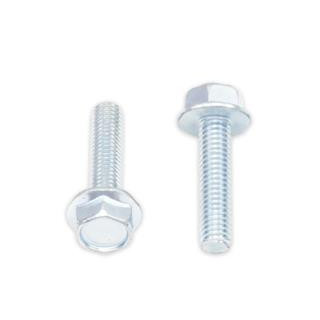 Vis à bride Bolt tête hexagonale 10mm M6x1x25mm 10 pièces