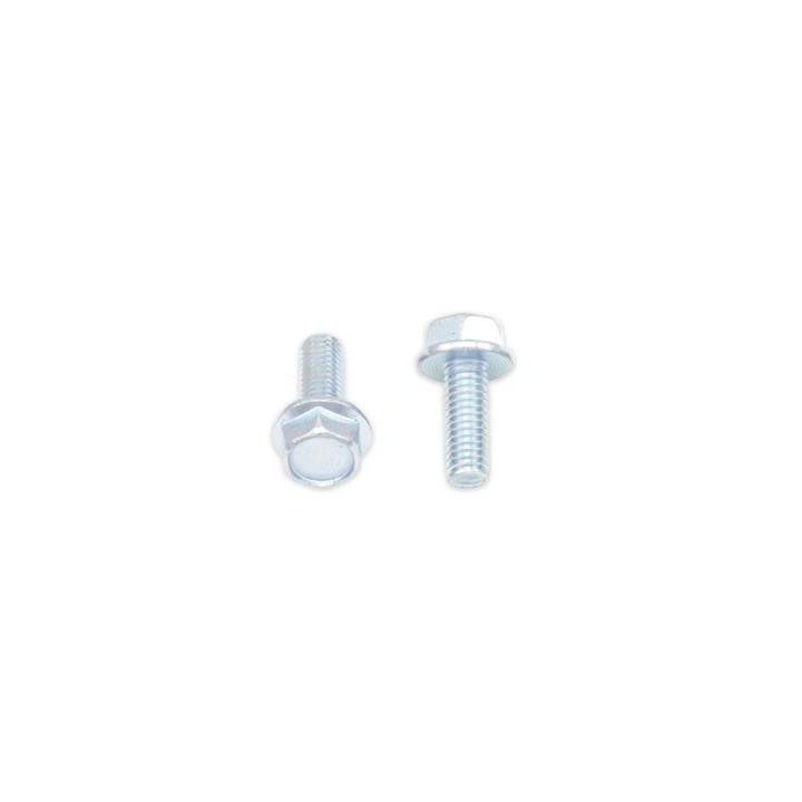 Vis à bride Bolt tête hexagonale 10mm M6x1x16mm 10 pièces